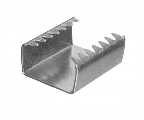 Terminal Fechamento Garra com Dente para Cordão de Crachás, Tamanho 11mm, 15mm ou 20mm